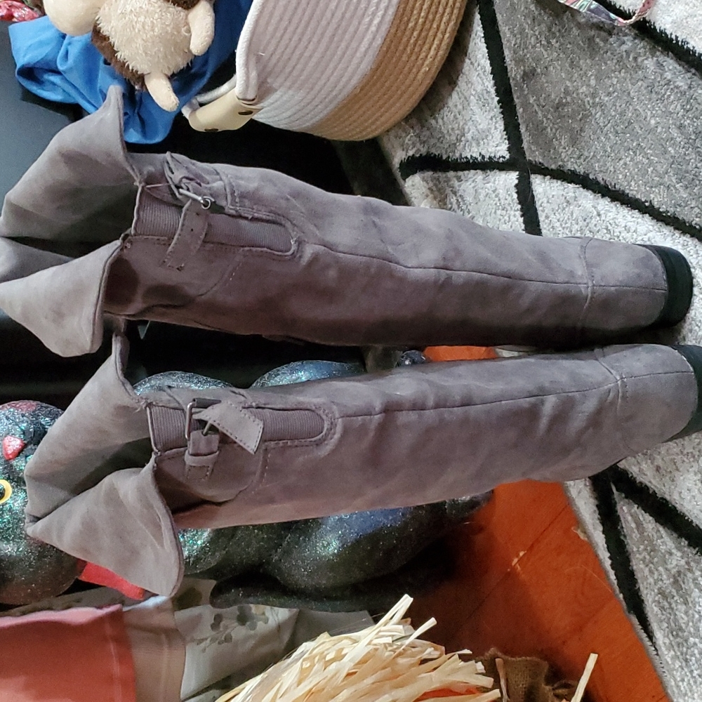 Womens, Bongo, size 6  grey boots - Picture 3 of 7